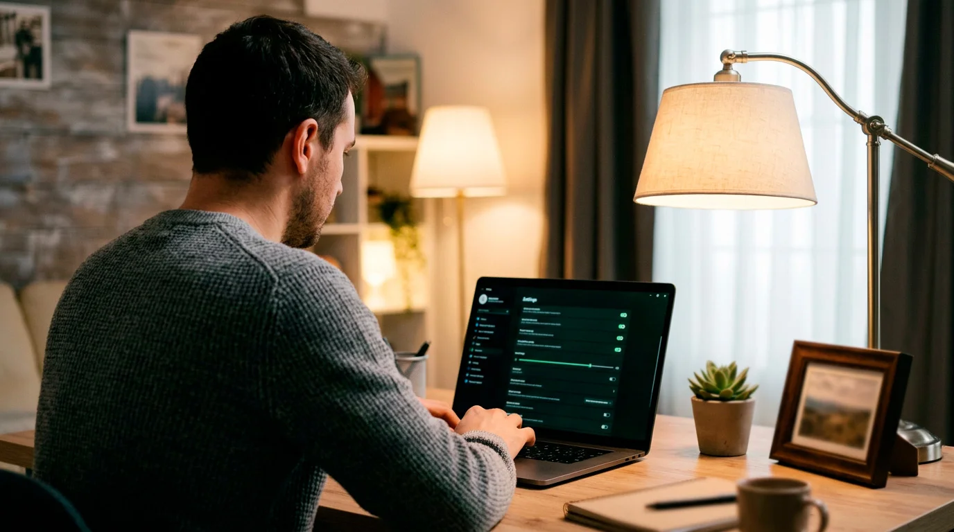 Luck Casino responsible gambling tools and GAMSTOP self-exclusion settings on laptop